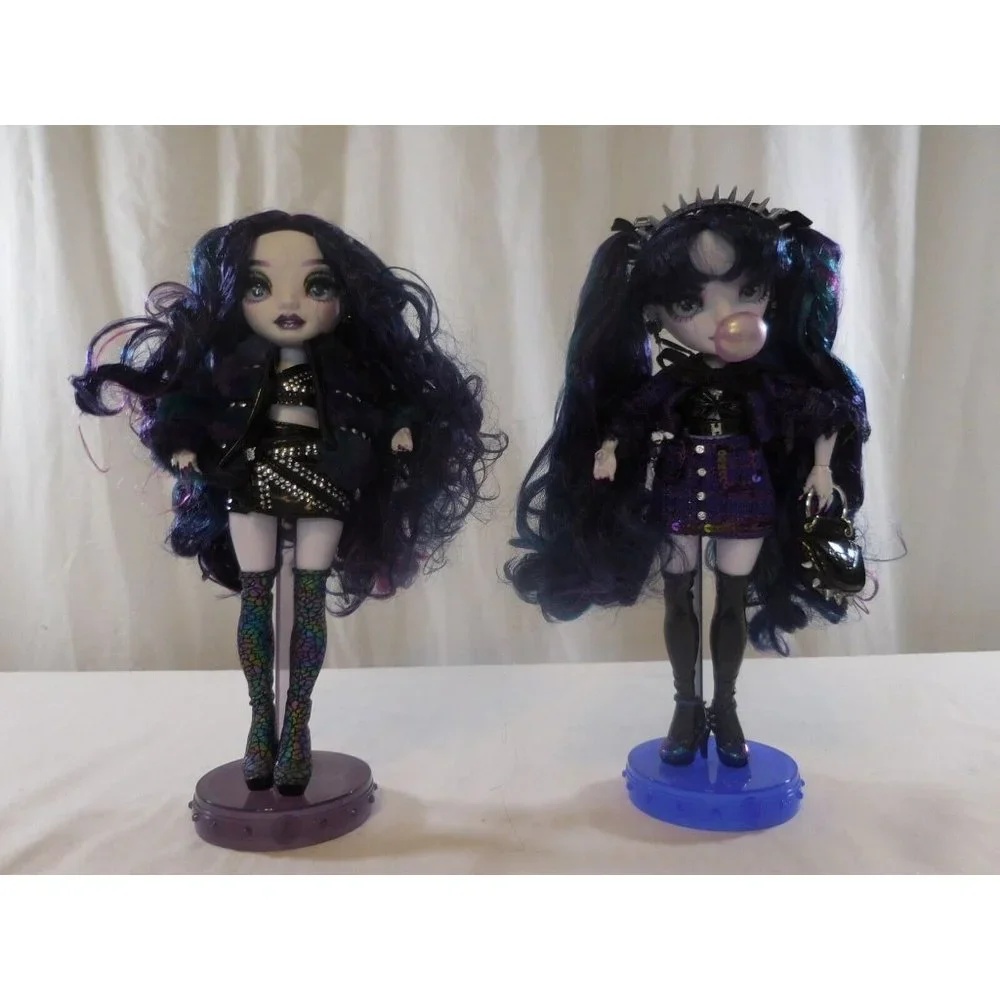 Rainbow High Shadow High Special Edition Twins- 2-Pack Fashion‎ Doll. Purple & & - Picture 16 of 16